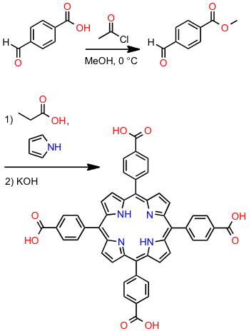 40TCPP synthesis scheme